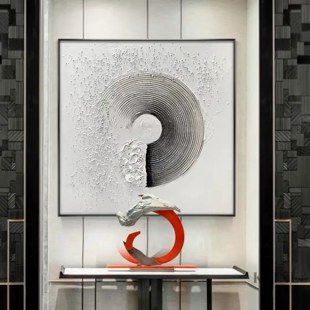 Yin Yang - Kline Collective Textured Wall Art
