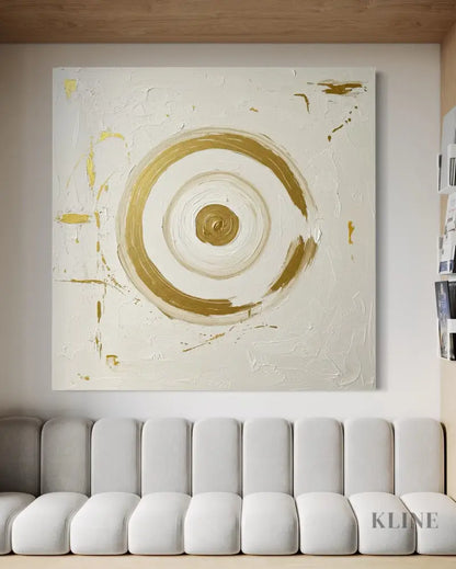 Zen Gold - Hand Painting