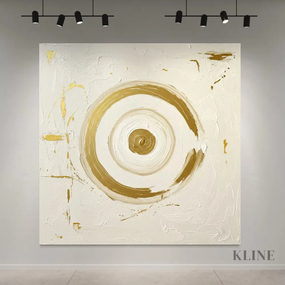 Zen Gold - Hand Painting