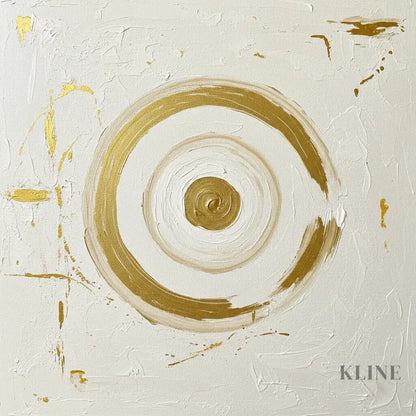 Zen Gold - Hand Painting