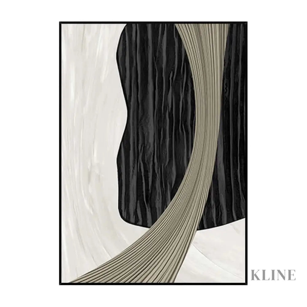 Zen Style Textured Art 1 - Hand Painting