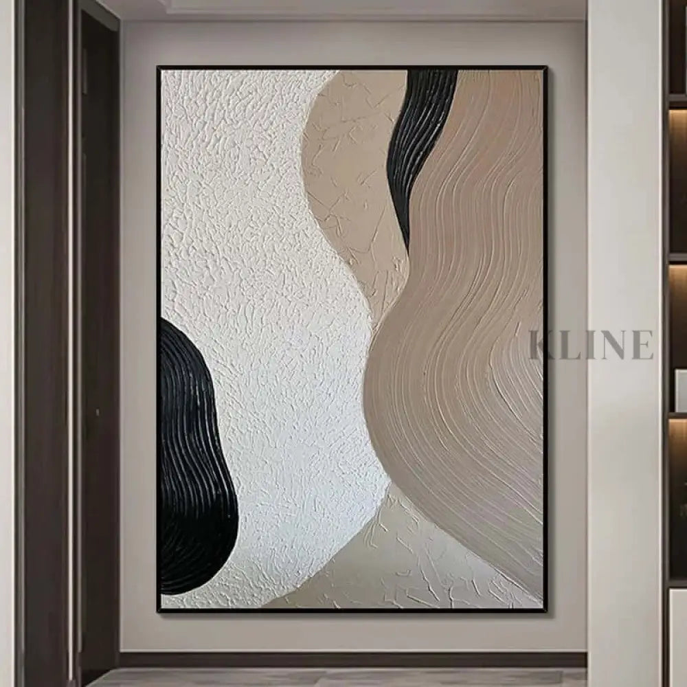 Zen Style Textured Art 2 - Hand Painting