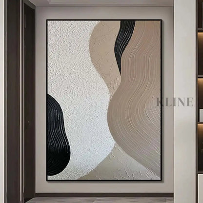 Zen Style Textured Art 2 - Hand Painting