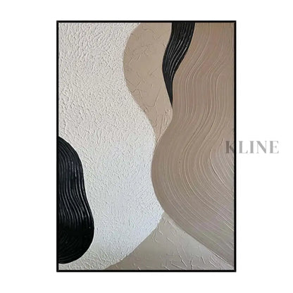 Zen Style Textured Art 2 - Hand Painting