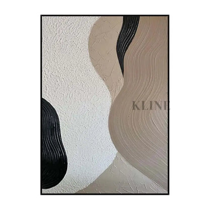 Zen Style Textured Art 2 - Hand Painting
