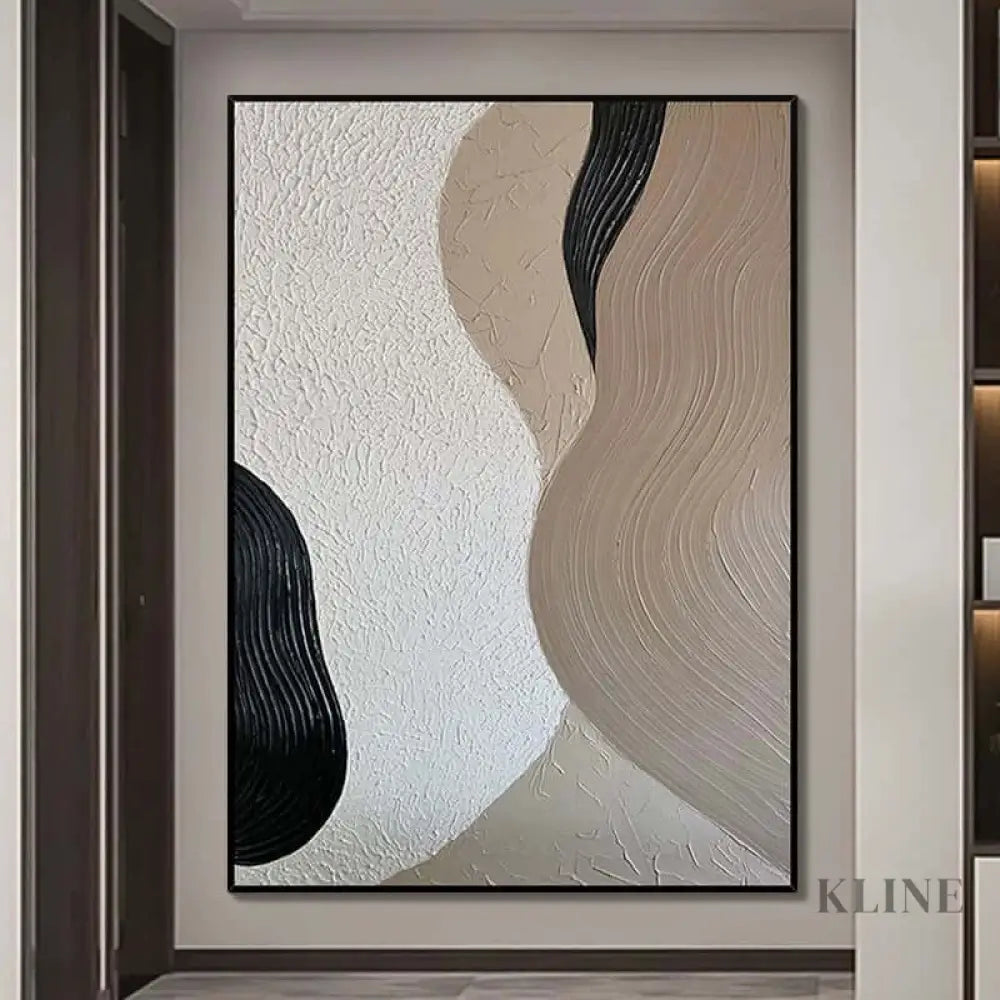 Zen Style Textured Art 2 - Hand Painting