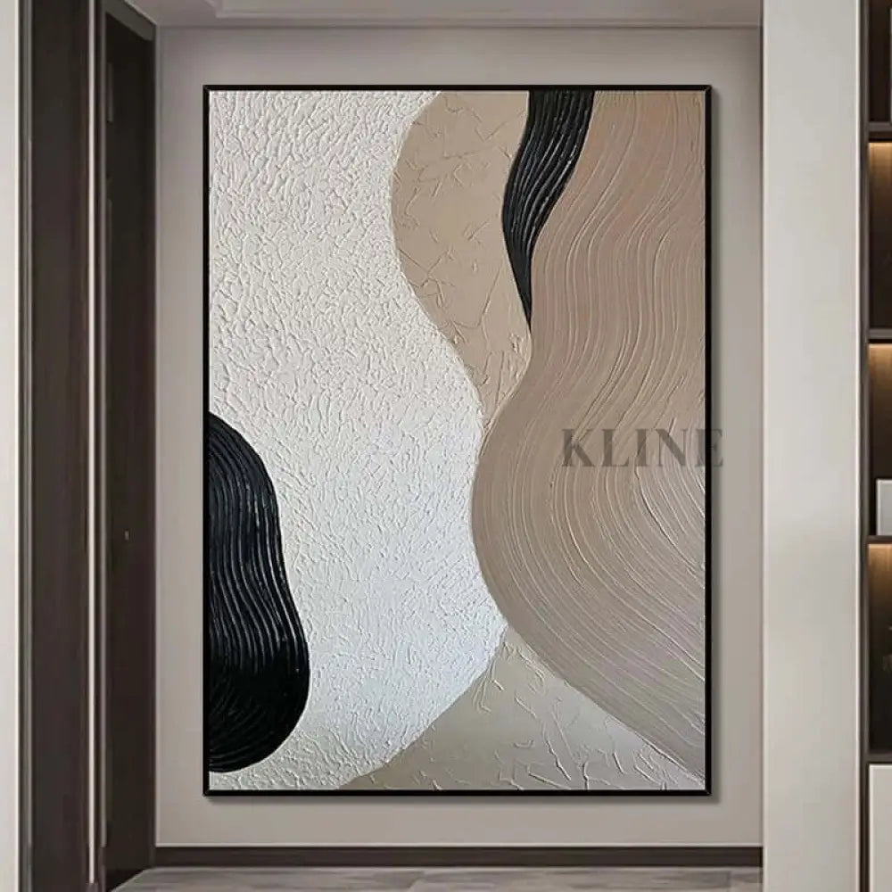 Zen Style Textured Art 2 - Hand Painting Original Paintings for Sale