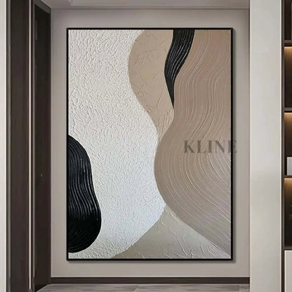 Zen Style Textured Art 2 - Hand Painting