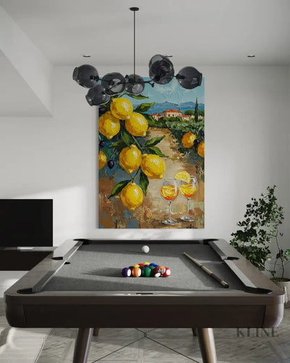 Zest of Aegean Light 1 - Hand Painting