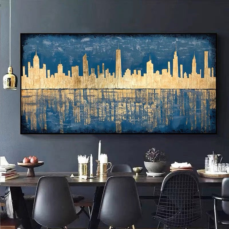 City in Blue Hues jpg image