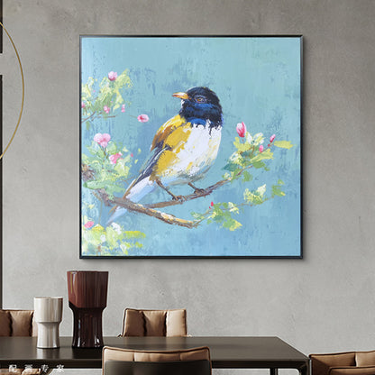 Handmade Oil Painting Bird