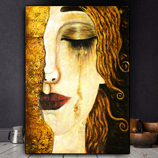 Buy Freya's Tears Gustav Klimt Wall Art | Kline Collective