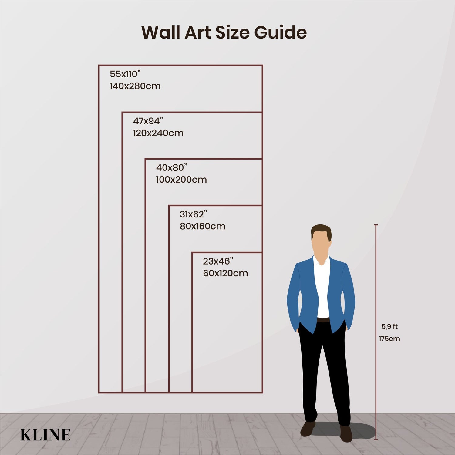 Rothko Set Wall Art Image Size